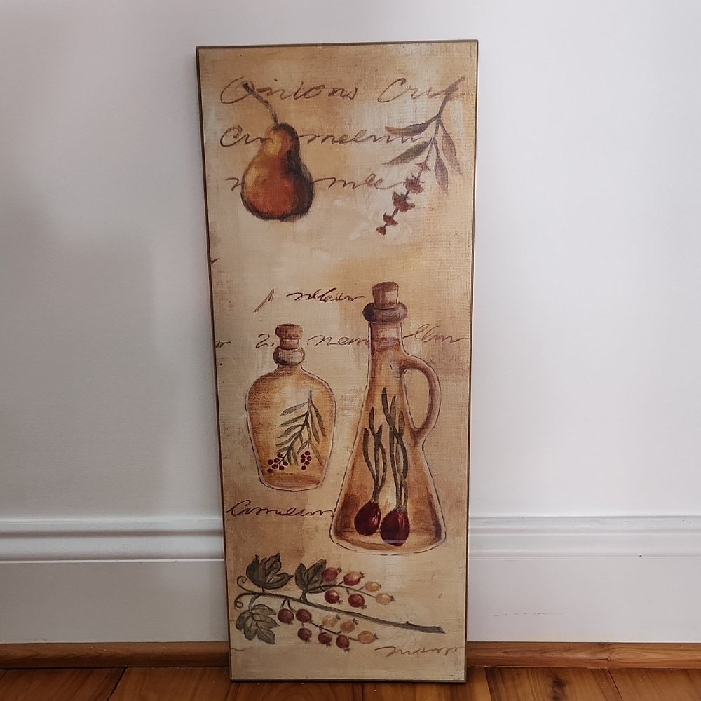 Rustic Botanical Art Panels - Picture 3 of 4